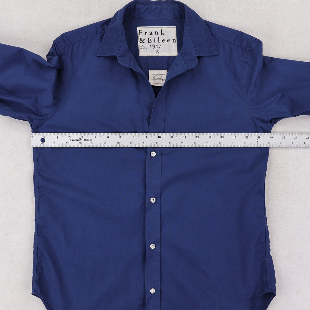 Frank & Eileen Women's Button-Down Shirt in Deep Blue - Picture 6 of 12